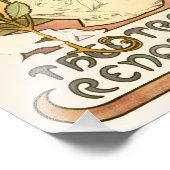 Alphonse Mucha Lady van de Camelias Print Foto Afdruk (Hoek)