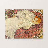 Alphonse Mucha Lady van de Camelias Puzzle Legpuzzel (Horizontaal)