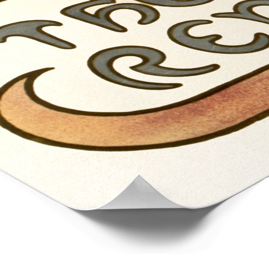 Alphonse Mucha Lady van het Poster van Camelias (Hoek)