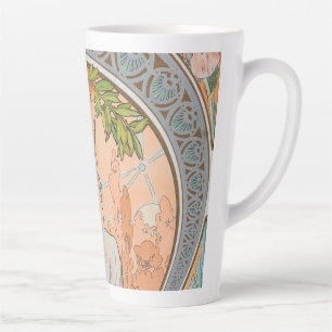 Alphonse Mucha Latte Mok