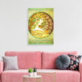 Alphonse Mucha Laurel Canvas Poster Afdruk (Insitu (Woonkamer))