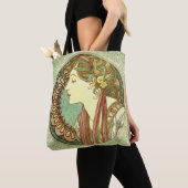 Alphonse Mucha Laurel GalleryHD Tote Bag (Dichtbij)