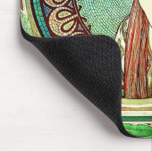 Alphonse Mucha Laurel Muismat (Hoek)