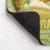 Alphonse Mucha Laurel Muismat (Hoek)