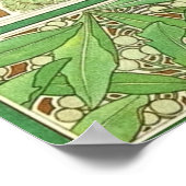 Alphonse Mucha Laurel Nouveau GalleryHD Poster (Hoek)