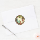 Alphonse Mucha Laurel Stickers (Envelop)