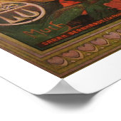 Alphonse Mucha. Lefevre-Utile, Sarah Bernhardt Poster (Hoek)