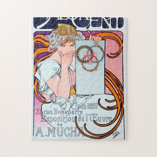 Alphonse Mucha Legpuzzel (Verticaal)