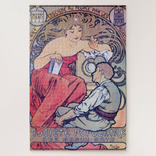 Alphonse Mucha Legpuzzel
