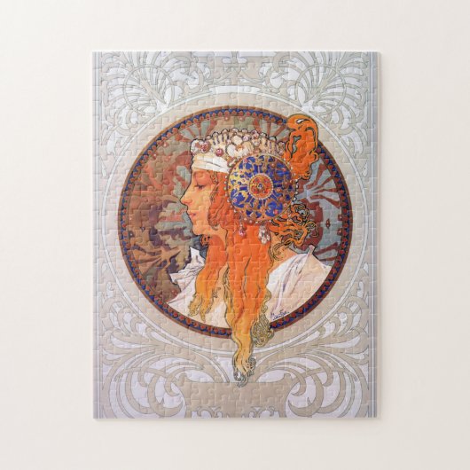 Alphonse Mucha Legpuzzel (Verticaal)
