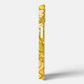 Alphonse Mucha Lelietjes Bloempatroon: Art Nouveau Case-Mate iPhone Case (Achterkant / Rechts)