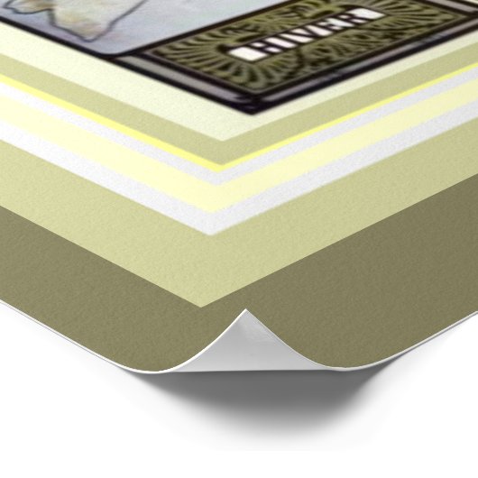 Alphonse Mucha Les Saisons Poster 16 x 20 (Hoek)