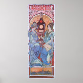 Alphonse Mucha. Lorenzaccio, 1896 Poster (Voorkant)