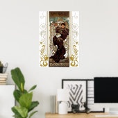 Alphonse Mucha - Lorenzaccio - Art Nouveau Poster (Thuiskantoor)