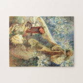 Alphonse Mucha Madonna van de Lilies Puzzle Legpuzzel (Horizontaal)