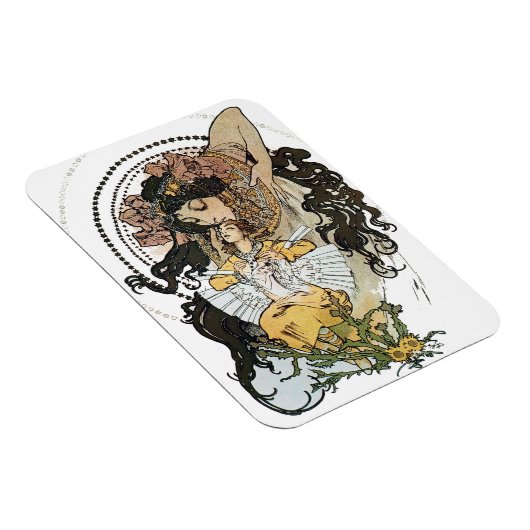 Alphonse Mucha Magneet (Rechterzijde)