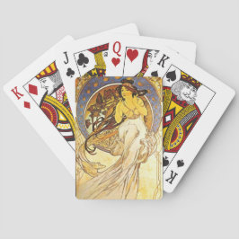 Alphonse Mucha Masterpart Collectie Deck Pokerkaarten