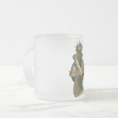 Alphonse Mucha Medee (1898) Mok van gekookt glas (Voorkant links)