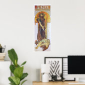 Alphonse Mucha. Medee, 1898 Poster (Thuiskantoor)