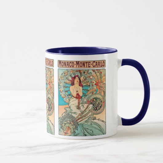 Alphonse Mucha Monaco, Monte-Carlo, 1897 Mok (Rechts)