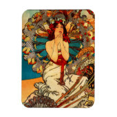 Alphonse Mucha Monte Carlo Magnet Magneet (Verticaal)