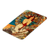 Alphonse Mucha Monte Carlo Magnet Magneet (Linkerzijde)