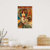 Alphonse Mucha Monte Carlo Poster (Keuken)