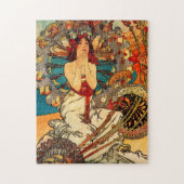 Alphonse Mucha Monte Carlo Puzzle Legpuzzel (Verticaal)