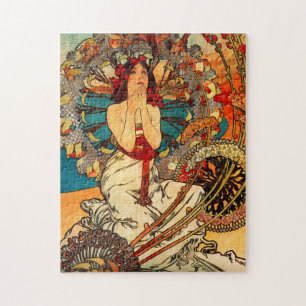 Alphonse Mucha Monte Carlo Puzzle Legpuzzel