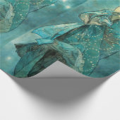 Alphonse Mucha Moonlight Clair de Lune Art Nouveau Cadeaupapier (Hoek)