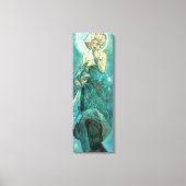 Alphonse Mucha Moonlight Clair de Lune Art Nouveau Canvas Afdruk (Voorkant)