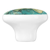 Alphonse Mucha Moonlight Clair de Lune Art Nouveau Keramische Knop (Zijkant)