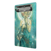 Alphonse Mucha Moonlight Clair de Lune Art Nouveau Mini Klembord (Angled2)