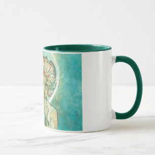 Alphonse Mucha Moonlight Clair de Lune Art Nouveau Mok