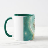 Alphonse Mucha Moonlight Clair de Lune Art Nouveau Mok (Links)