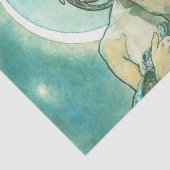 Alphonse Mucha Moonlight Clair de Lune Art Nouveau Tissuepapier (Detail)
