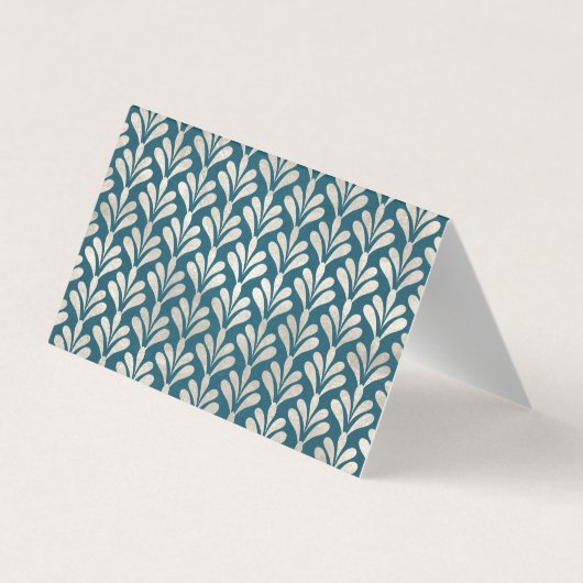 Alphonse Mucha Moonlight Clair de Lune Art Nouveau Visitekaartje (Achterkant)