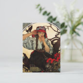 Alphonse Mucha Moraviair Teachers Choir Briefkaart (Staand voorkant)