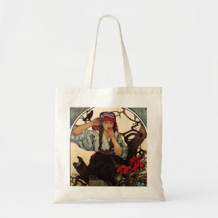 Alphonse Mucha Moraviair Teachers Choir Canvas tas