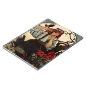 Alphonse Mucha Moraviair Teachers Choir Notebook Notitieboek (Linkerzijde)