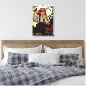 Alphonse Mucha Moravisch Canvas Poster Afdruk (Insitu (Slaapkamer))