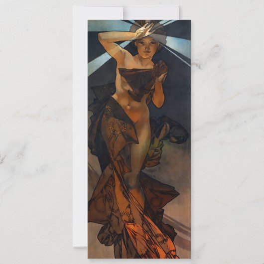 Alphonse Mucha Morning Star-uitvindingen Kaart (Voorkant)
