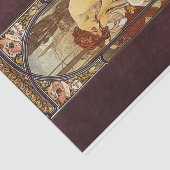 Alphonse Mucha, nachtrust Tissuepapier (Detail)