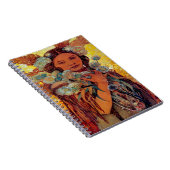 Alphonse Mucha - Native American Woman Notitieboek (Rechterzijde)