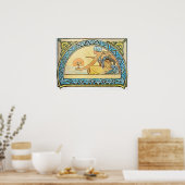 Alphonse Mucha. Nenuphar/Waterlily, 1898 Poster (Keuken)