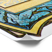 Alphonse Mucha. Nenuphar/Waterlily, 1898 Poster (Hoek)