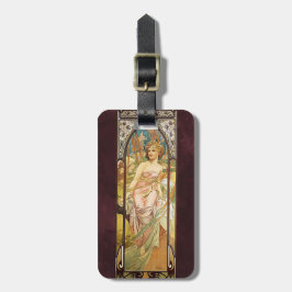 Alphonse Mucha, Ochtendontwaking Bagagelabel