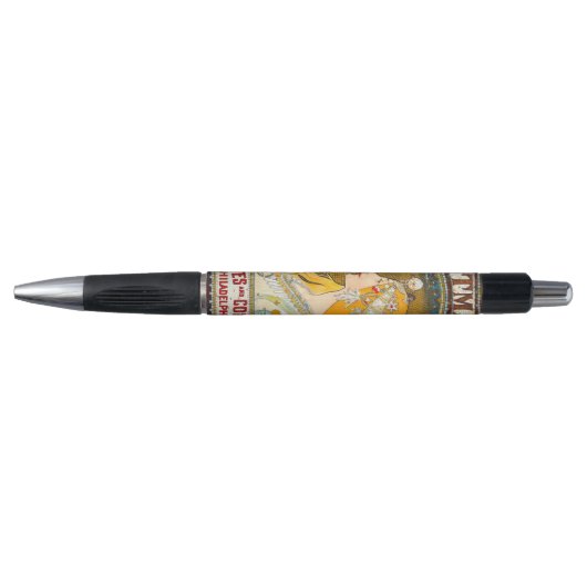 Alphonse Mucha Oude Whitman's-advertentie Pen (Voorkant)