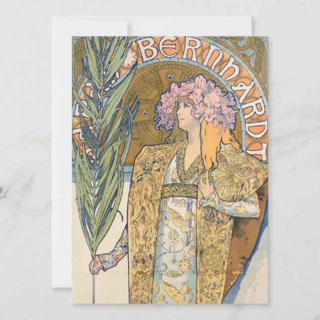 Alphonse Mucha Painting (Voorkant)