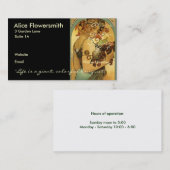 Alphonse Mucha Painting Visitekaartje (Voorkant / Achterkant)